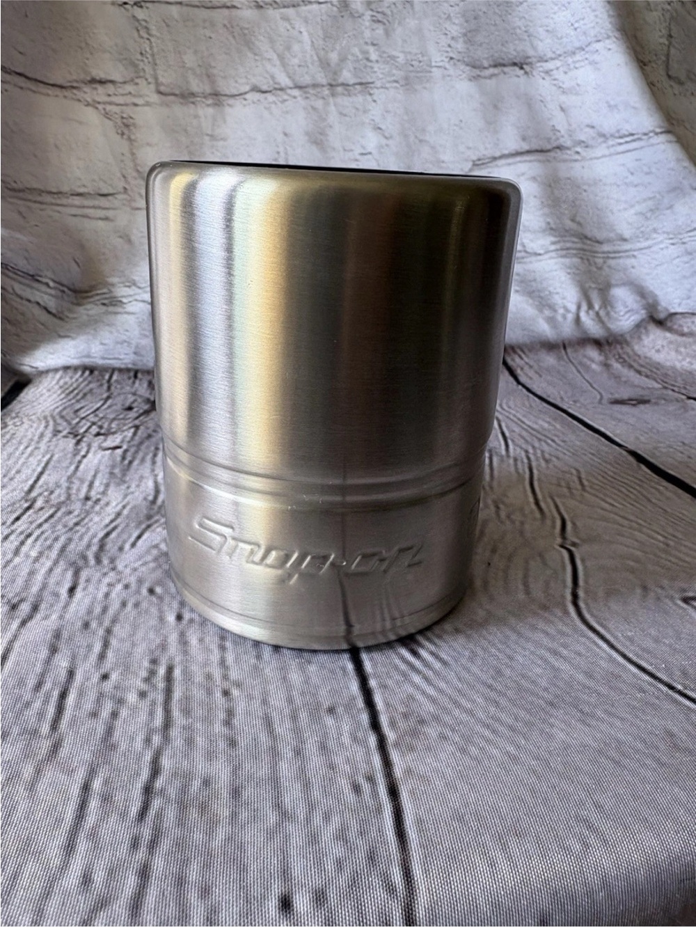 Snap-On Tools 3/4 FS241 Socket Stainless Beer Soda Koozie Insulated Can Cooler